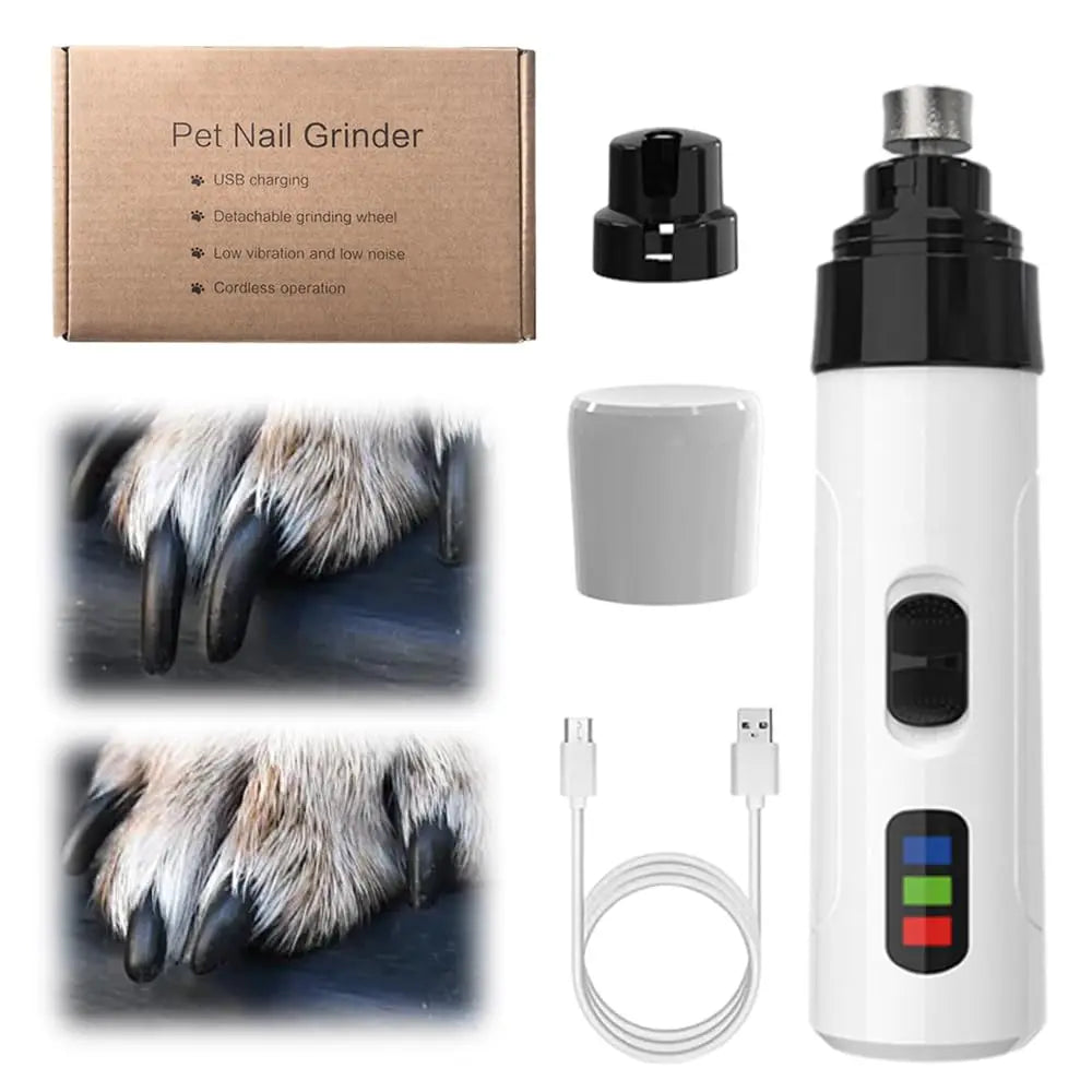 Silent Grind Pro Dog Nail Trimmer 2025 – Best Electric Dog Nail Clippers for Pet Grooming
